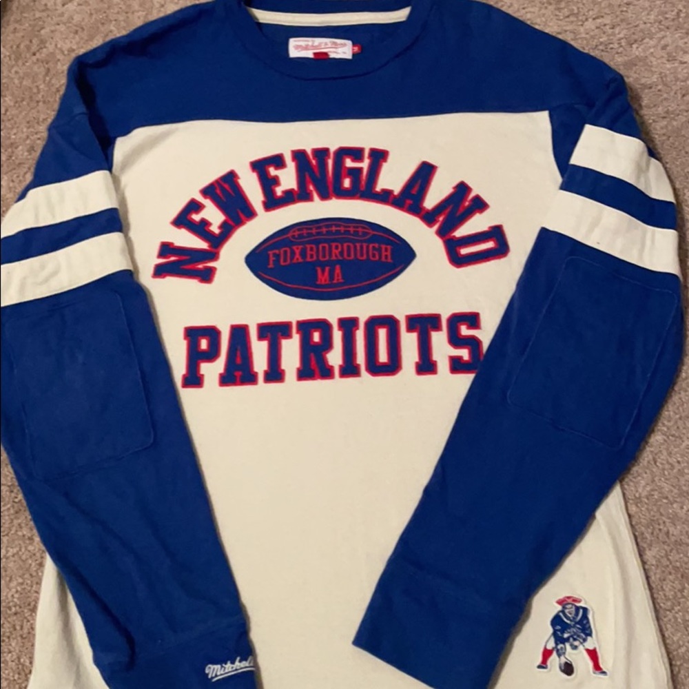 Patriots Crew Neck Nostalgic Sweatshirt